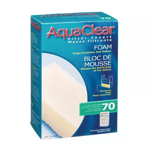Foam Filter Insert for AquaClear 70/300 – 1 pk