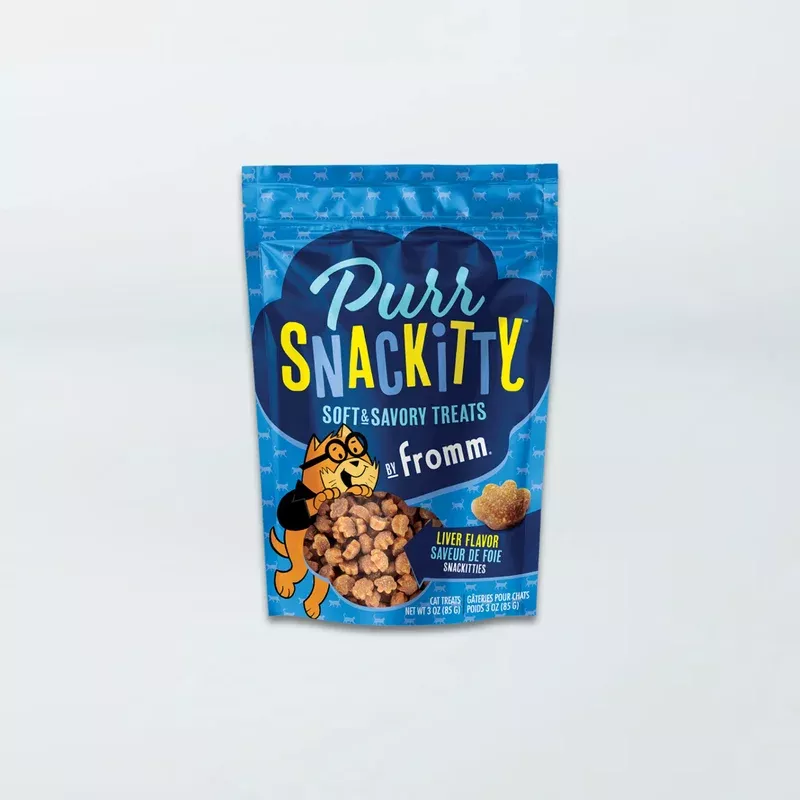 Fromm PurrSnackitty Soft & Savory Cat Treats – Liver – 3oz Bag