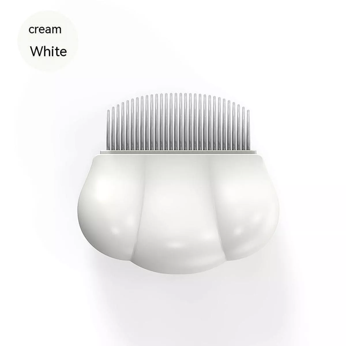 Fur Bliss Grooming Comb – Cream White
