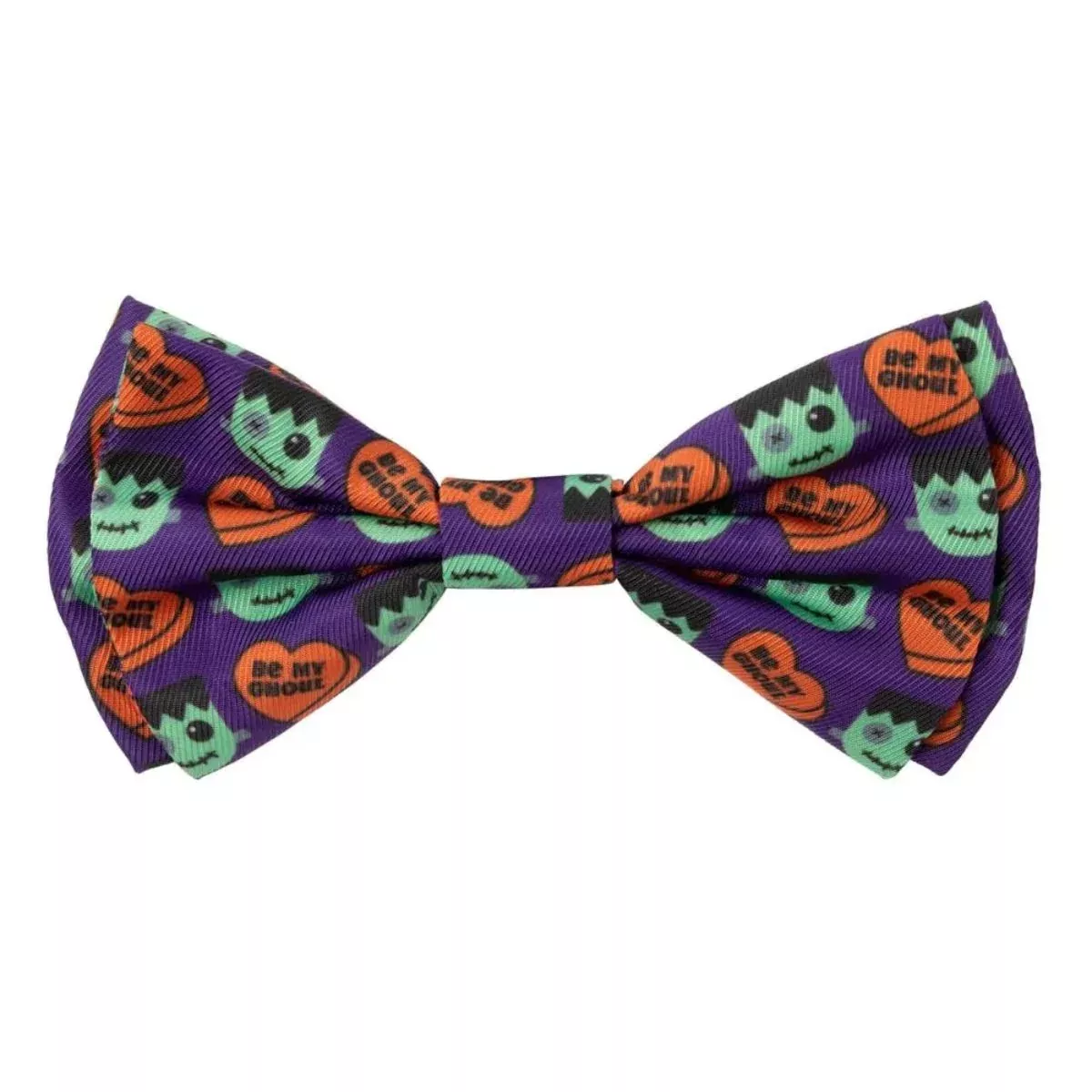 FuzzYard Be My Ghoul Bowtie Large Purple