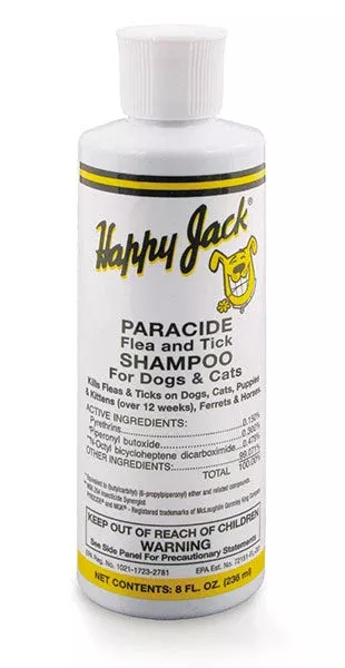 Happy Jack Paracide Flea & Tick Shampoo