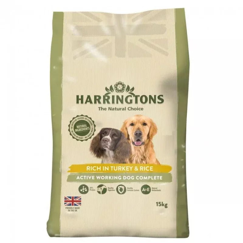 Harringtons Turkey Food for Working & Sporting Dogs 15kg