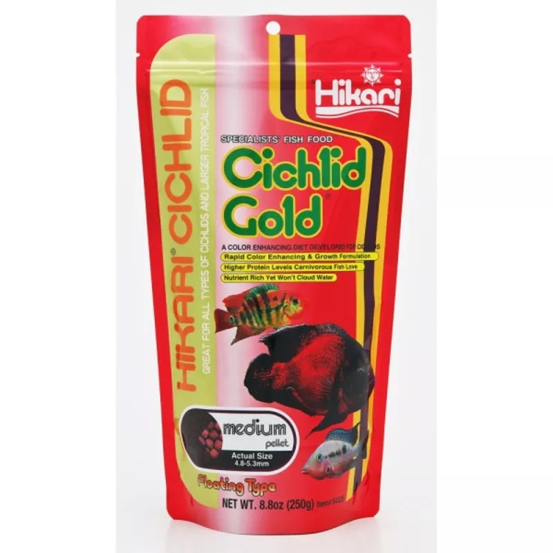 HIKARI CICHLID GOLD MED 250G