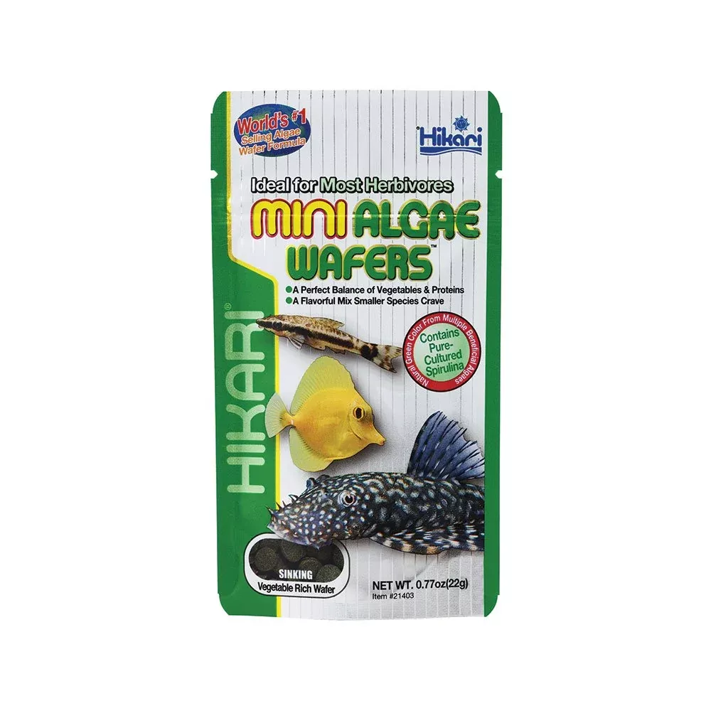 Hikari Tropical Algae Wafers Fish Food Mini