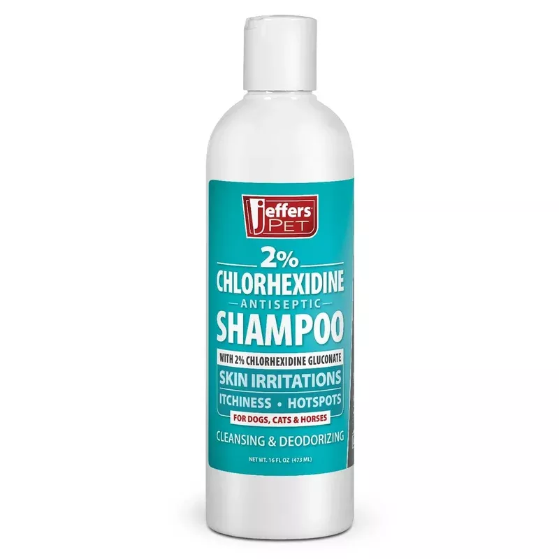 Jeffers Medicated 2% Chlorhexidine Shampoo for Dogs, Cats & Horses
