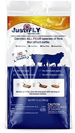 JustiFLY Feedthrough Cattle Fly Control