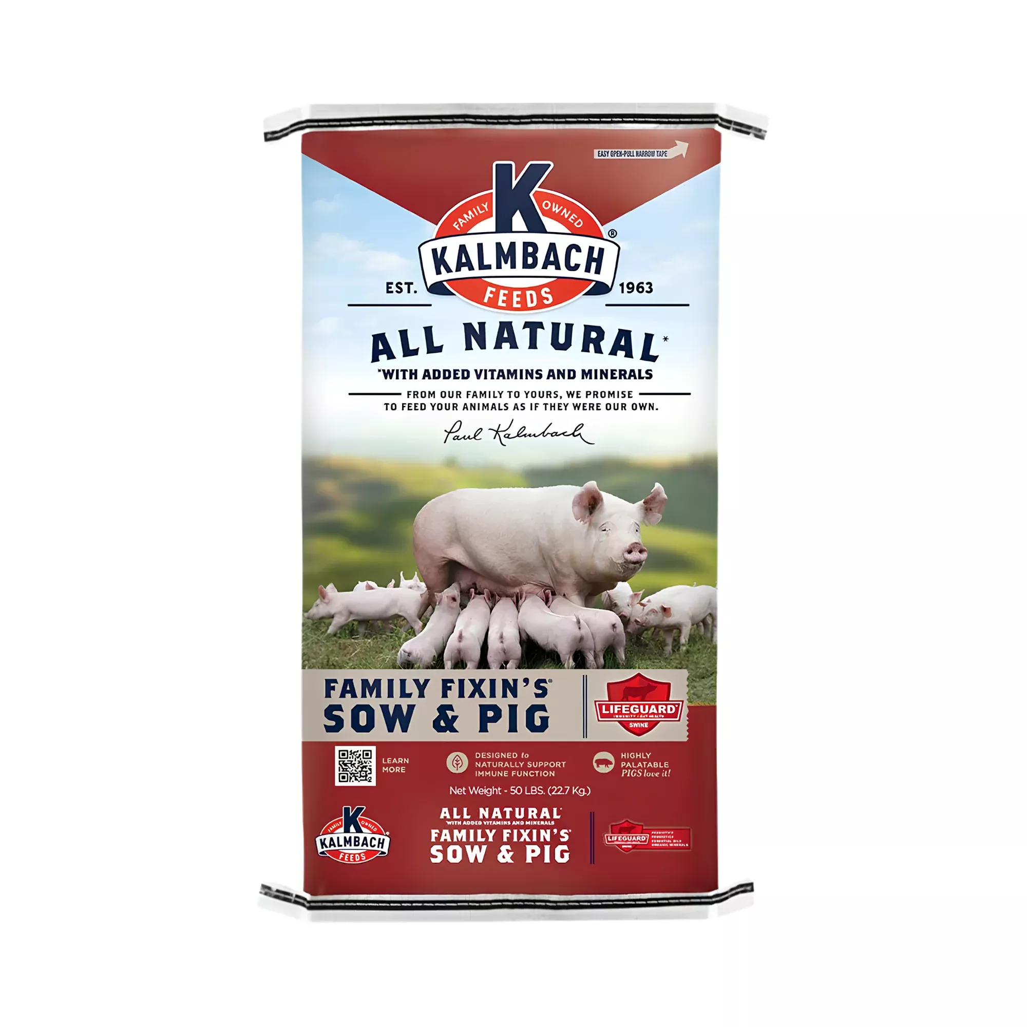 Kalmbach Family Fixin’s Sow & Pig Feed