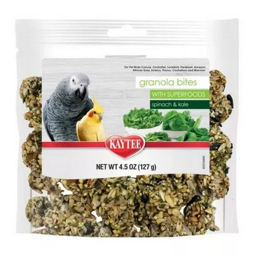 Kaytee, Granola Bites Spinach and Kale, 1 Count