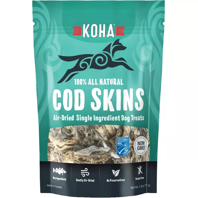 Koha D Gf Ad Cod Skns 2.5oz {L+}