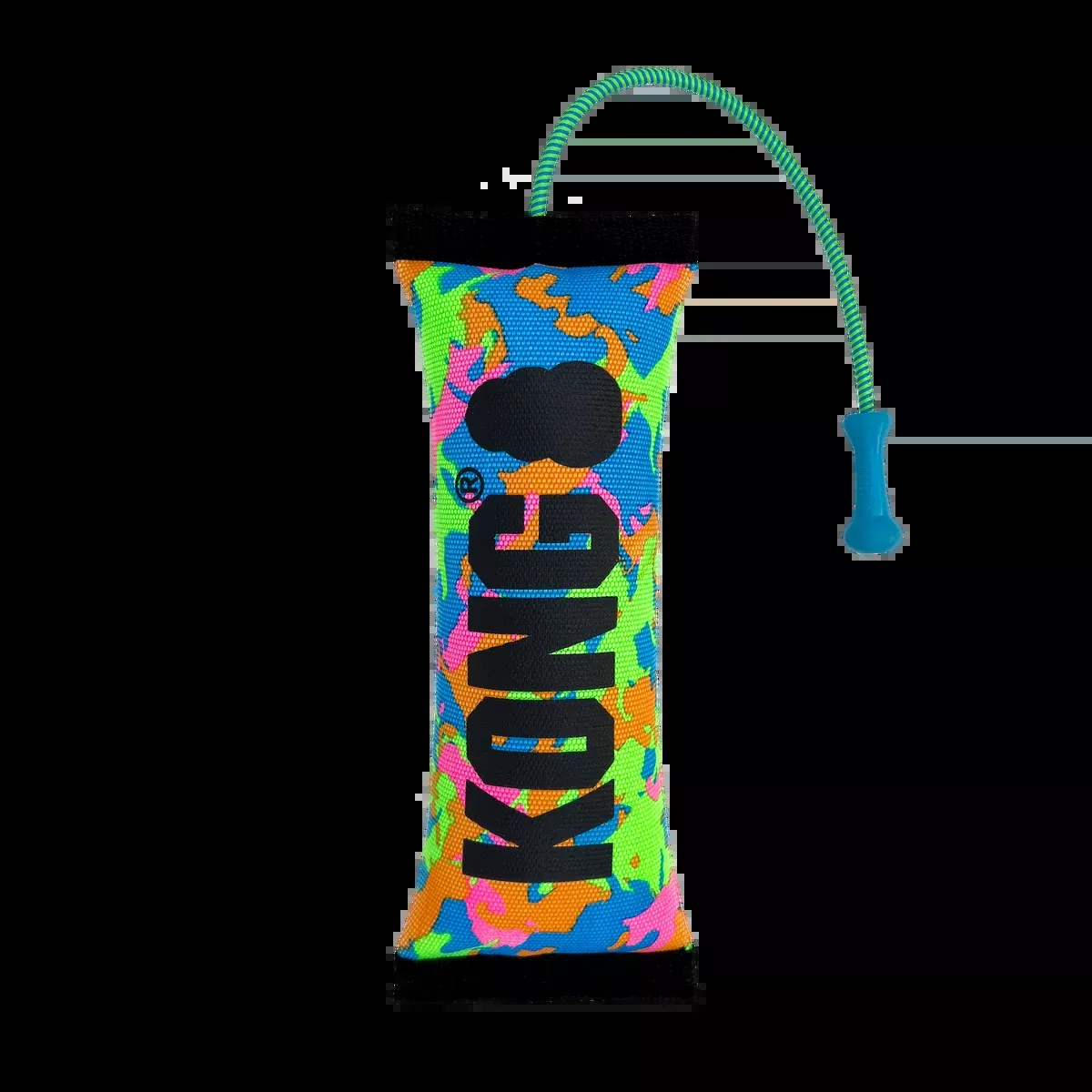 KONG Bunji High-Viz Bumper Dog Toy