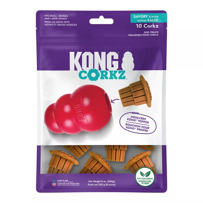 KONG Corkz Dog Treats 8 oz