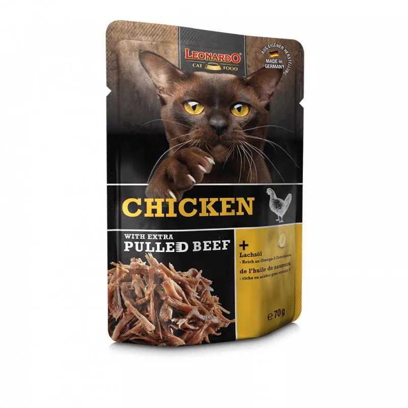 Leonardo Chicken + extra pulled Beef