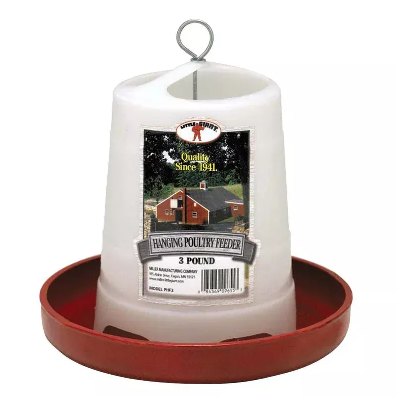 Little Giant Plastic Hanging Chicken Feeders