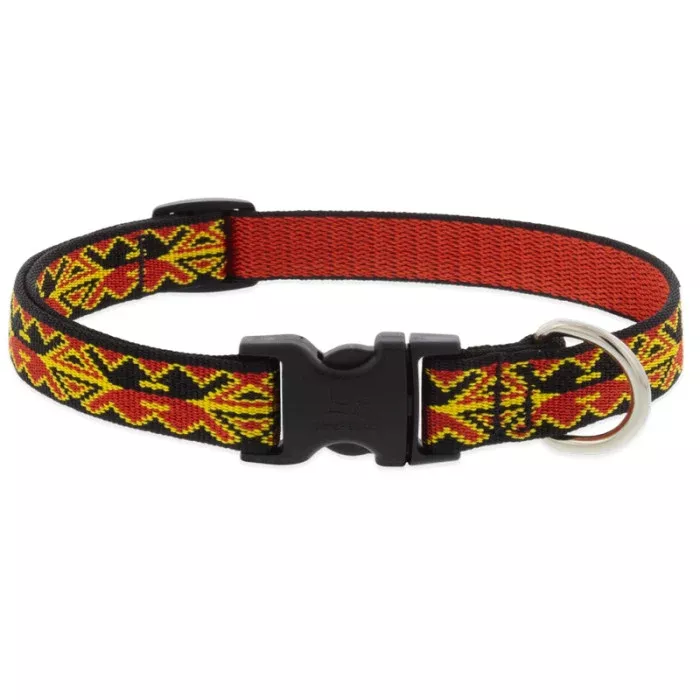 Lupine Dog Collar 3/4″ x 13-22″ Monarch Red