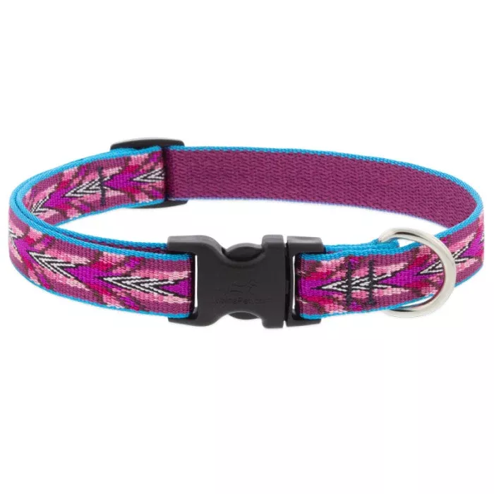 Lupine Dog Collar Adjustable 3/4" x 15-25" Bijou