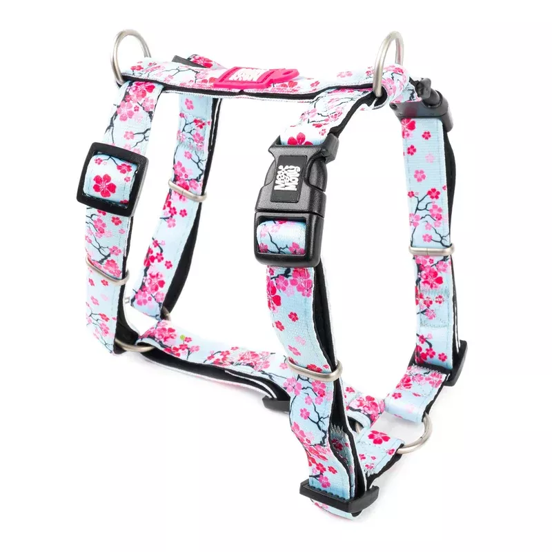 Max & Molly Cherry Bloom Harness S