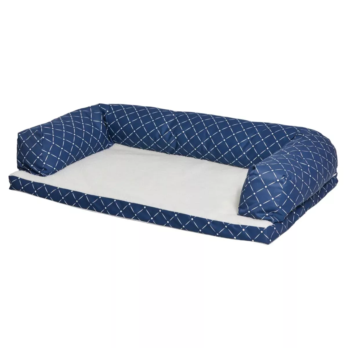 Midwest QuietTime Couture Blue Hampton Ortho Sofa 36" x 54"