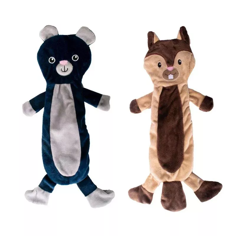 Ministry Of Pets No Stuffing Animal Crinkle Toy (Random Selection)