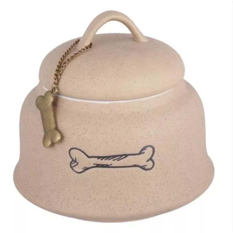 Ministry Of Pets Sandstone Dog Treat Jar – One Size