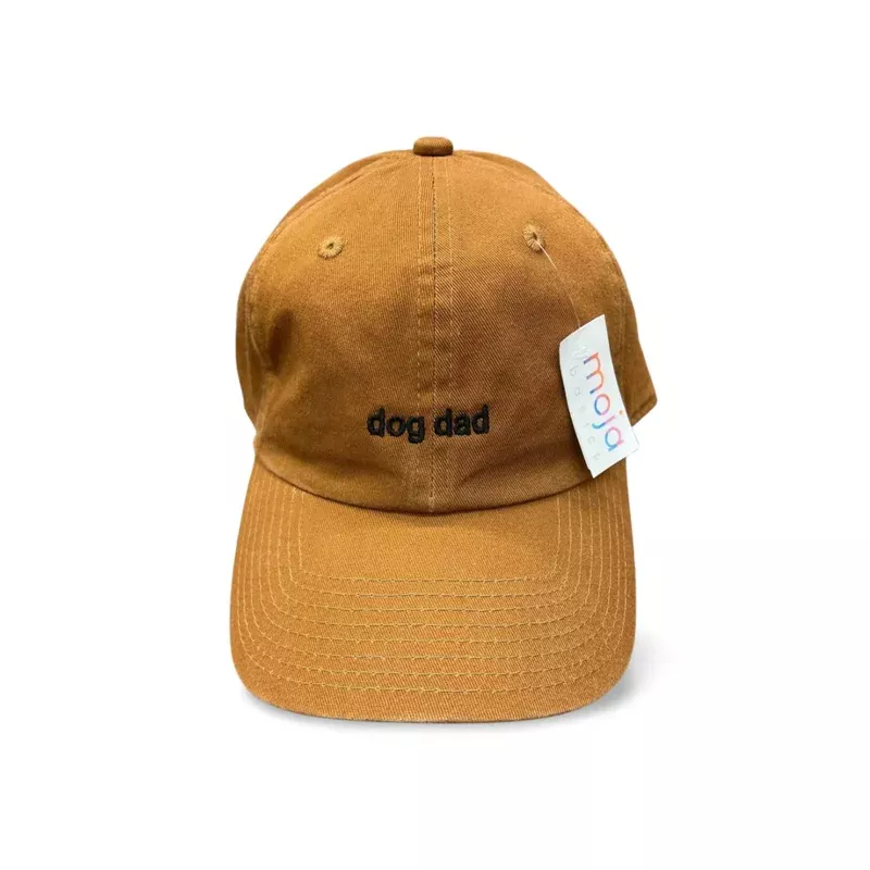 MOJA basics Hat “dog dad” – Dark Brown
