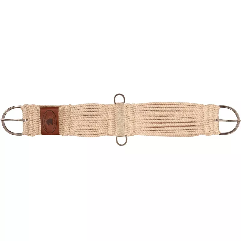 Mustang 27-Strand Mohair Horse Cinch with Stainless Steel Hardware