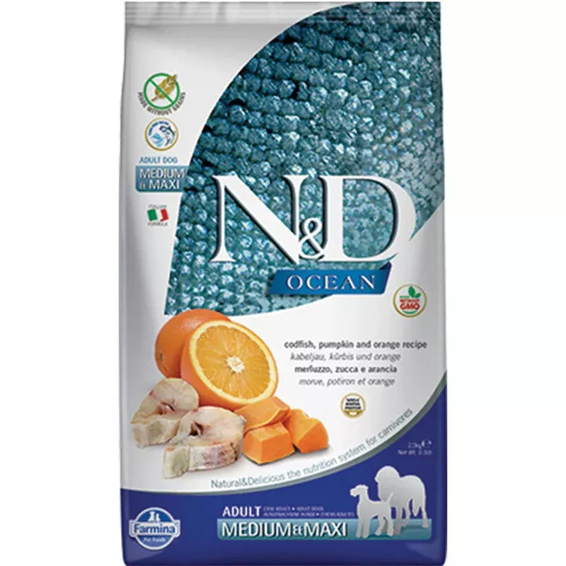 Natural & Delicious N&d Cod Pumpkin Med 5.5 Lb {l-x}