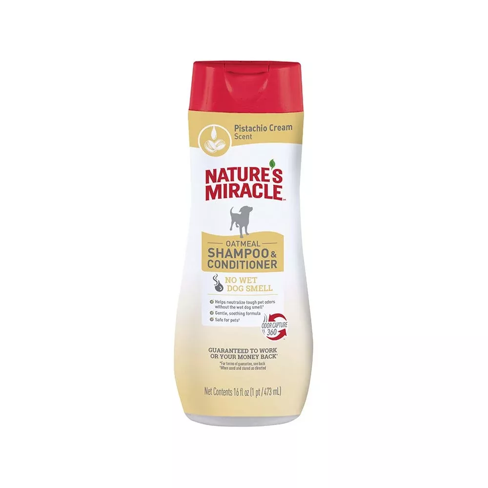 Nature’s Miracle Supreme Odor Control Oatmeal Dog Shampoo & Conditioner