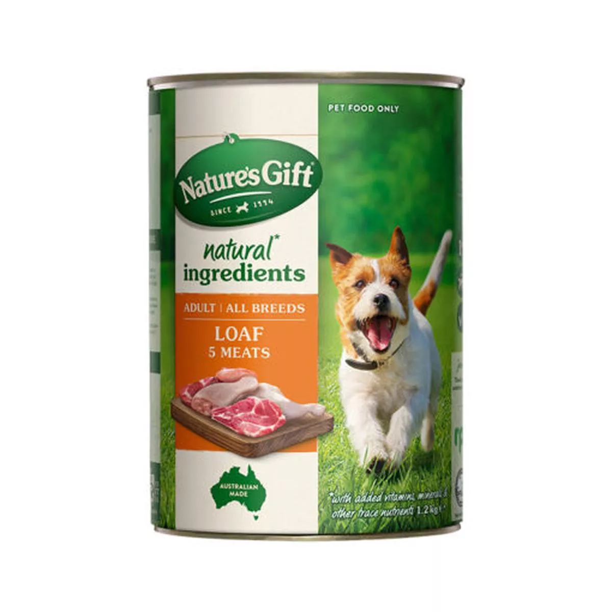 Natures Gift LOAF 5 MEATS 1.2kg