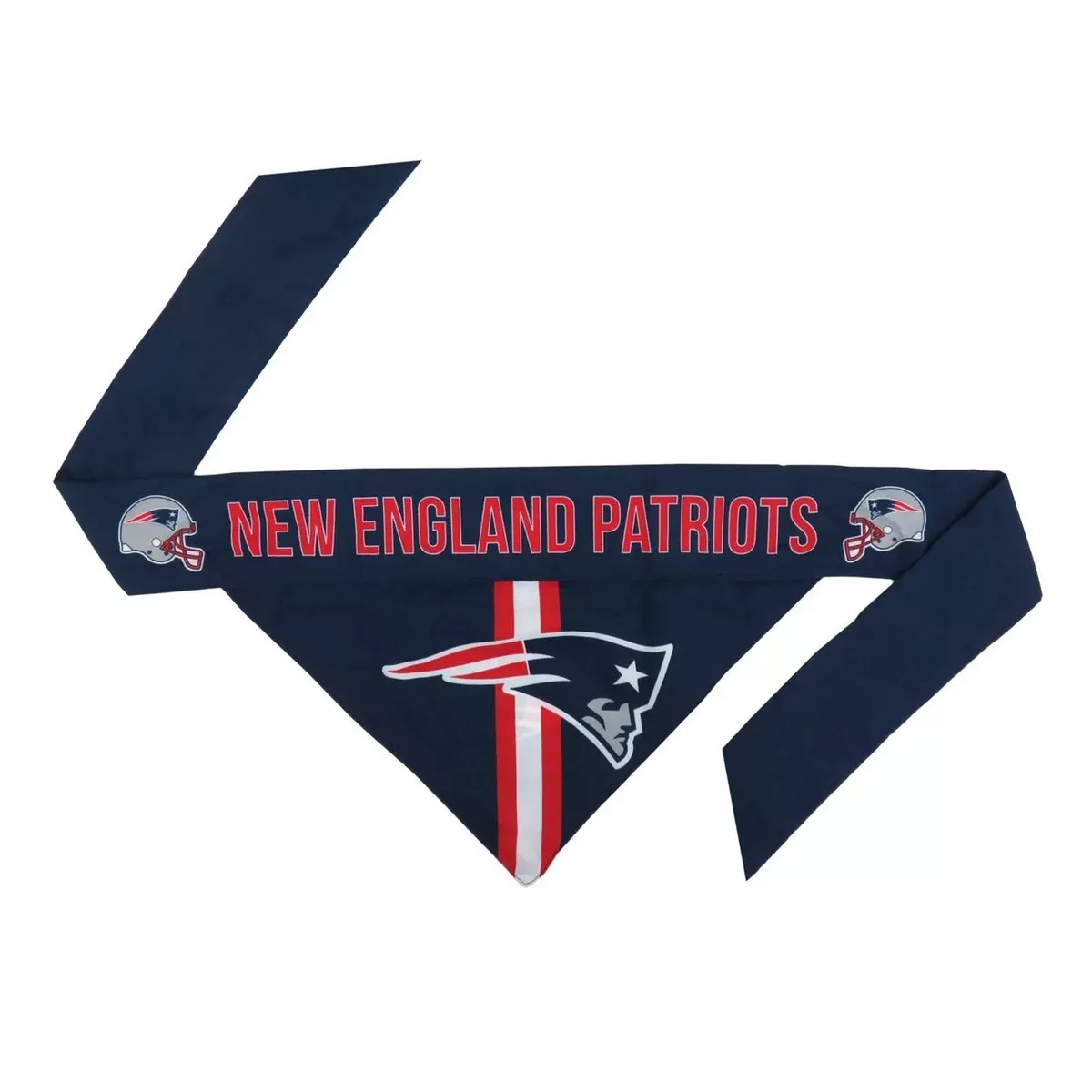 New England Patriots Pet Bandanna Size Small