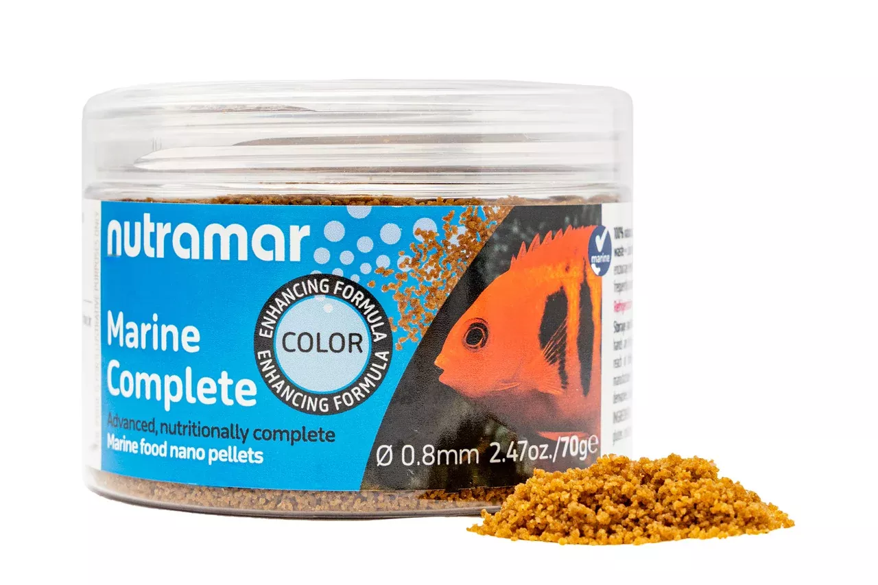 Nutramar Marine Complete Nano Pellets 0.8mm – 70g