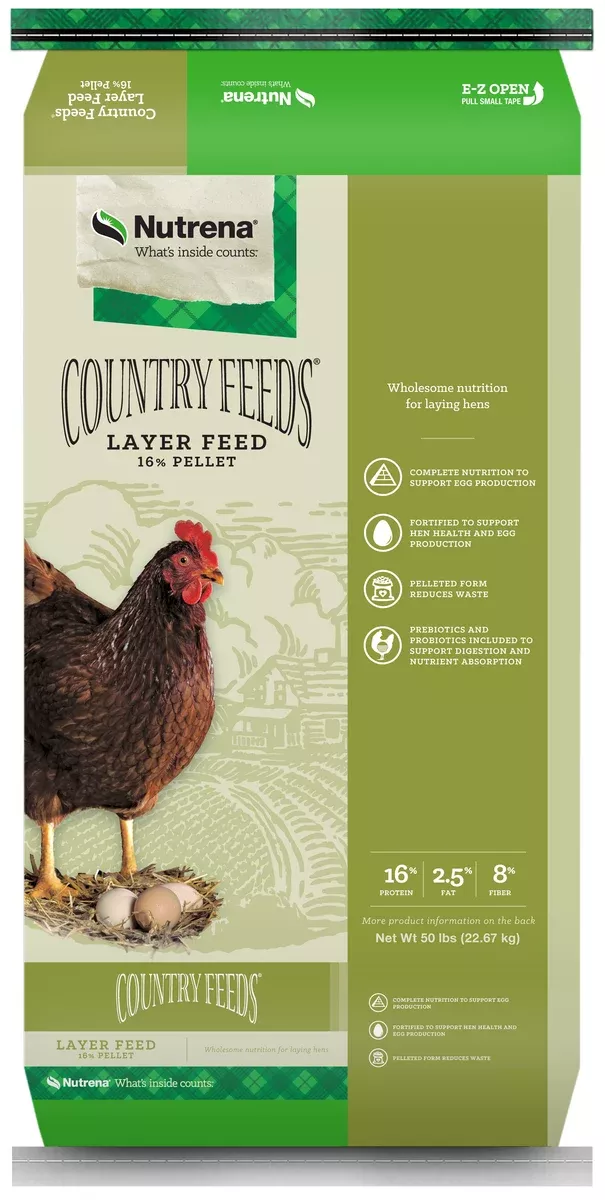 Nutrena Country Feeds Layer 16% Feed Pellet