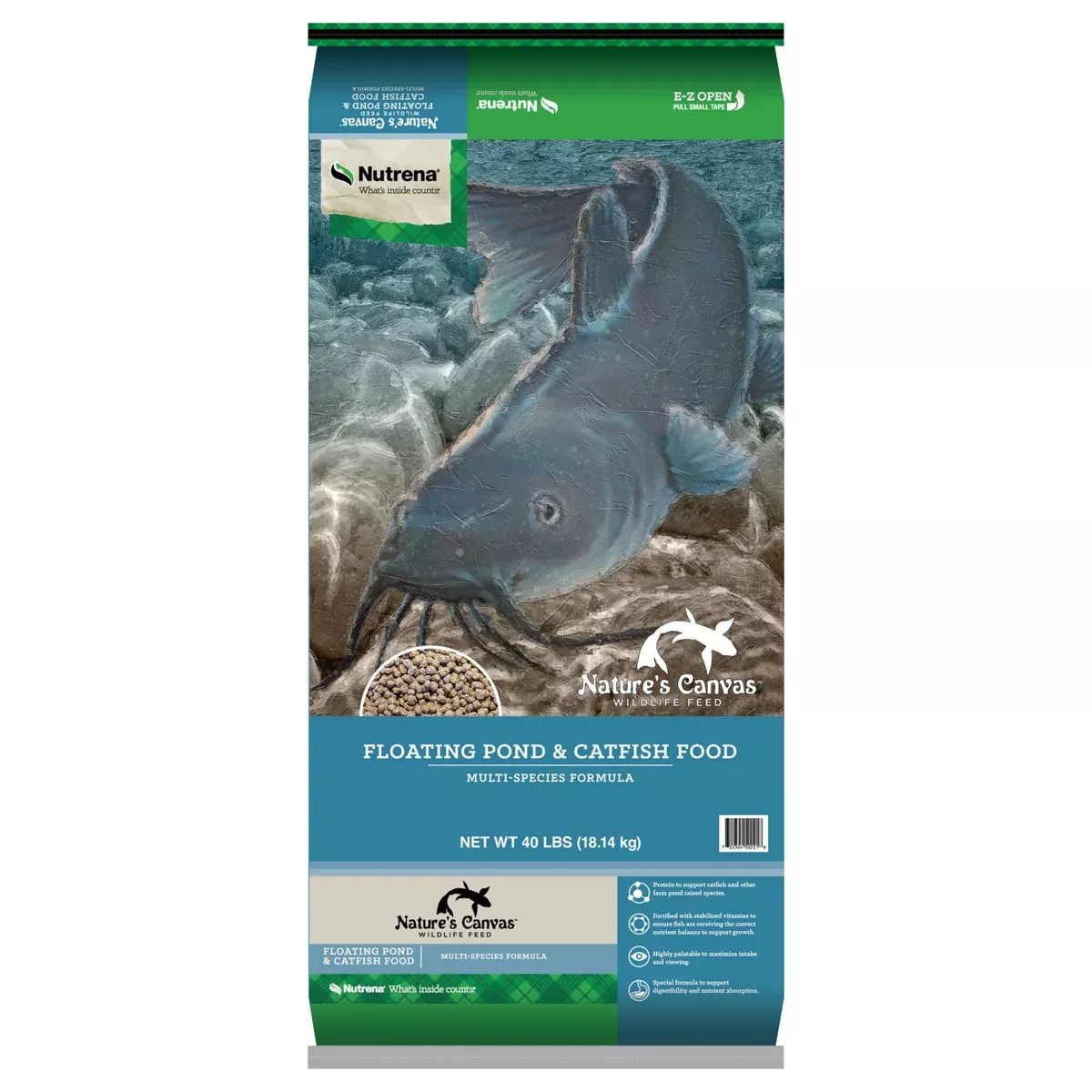 Nutrena Nature's Canvas™ Floating Pond & Catfish Extruded