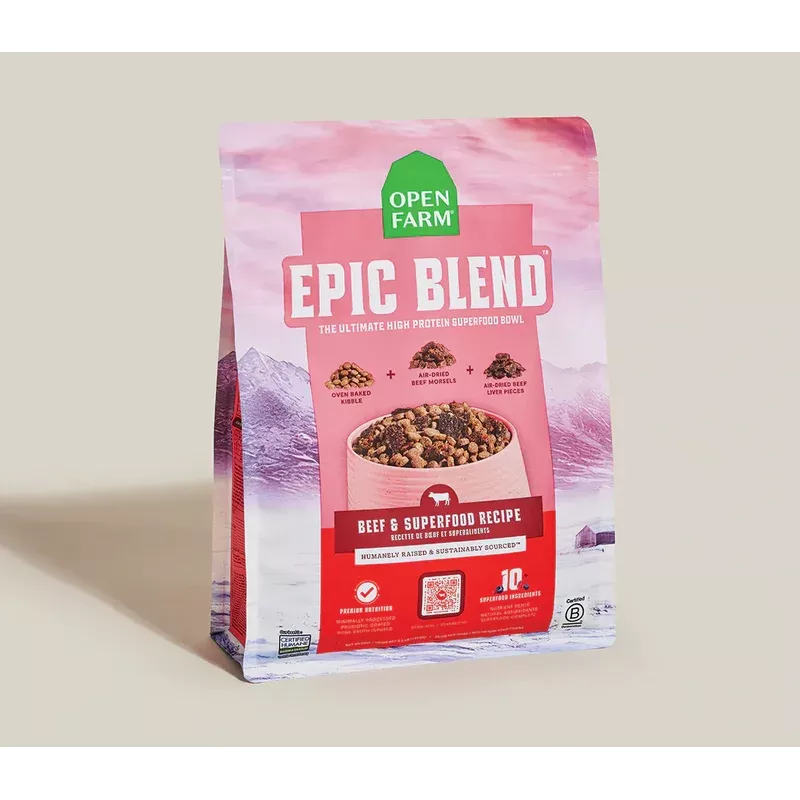 Open Farm Epic Blend Beef & Superfood Dry Dog Food