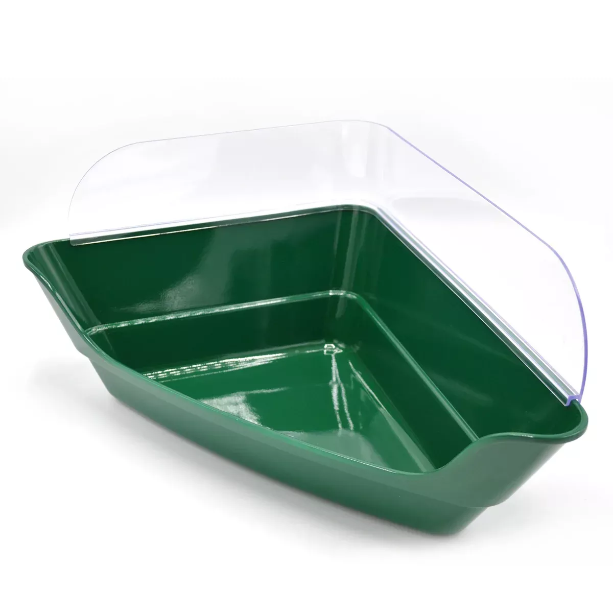 Oxbow Enriched Life Corner Litter Pan with Removable Shield