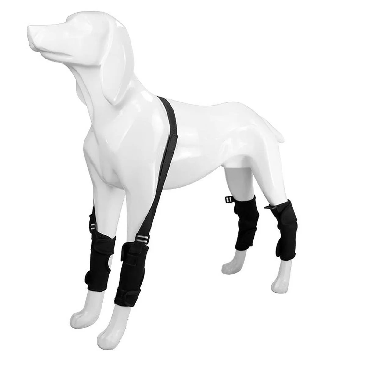 Pet Leg Support Protective Cover – Black | M