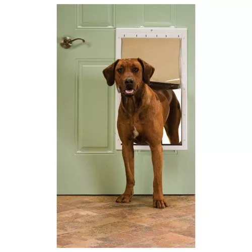 PetSafe, Plastic Pet Door White, 1 Count / Extra Large