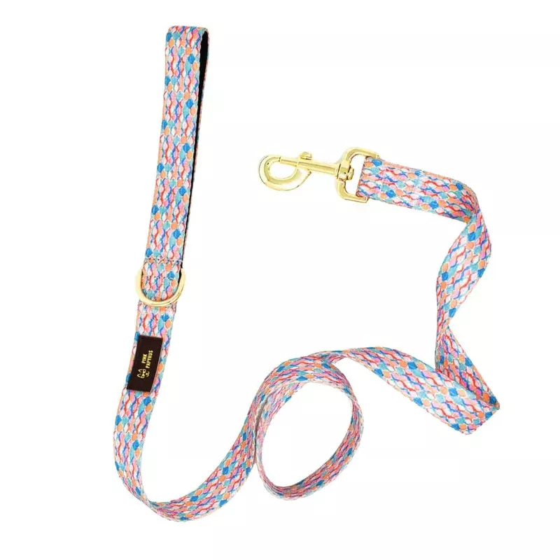 Pink Papyrus Avery Dog Leash, 6 ft