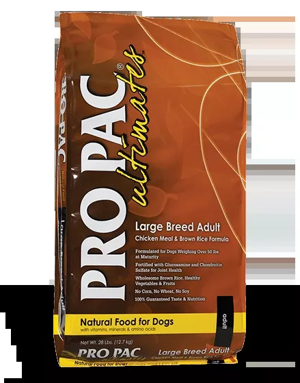 PRO PAC Ultimates™ Large Breed Adult Chicken Meal & Brown Rice Formula