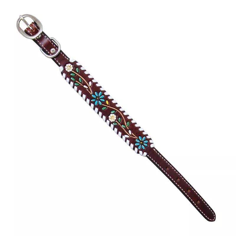 Rafter T Floral Vine Dog Collar