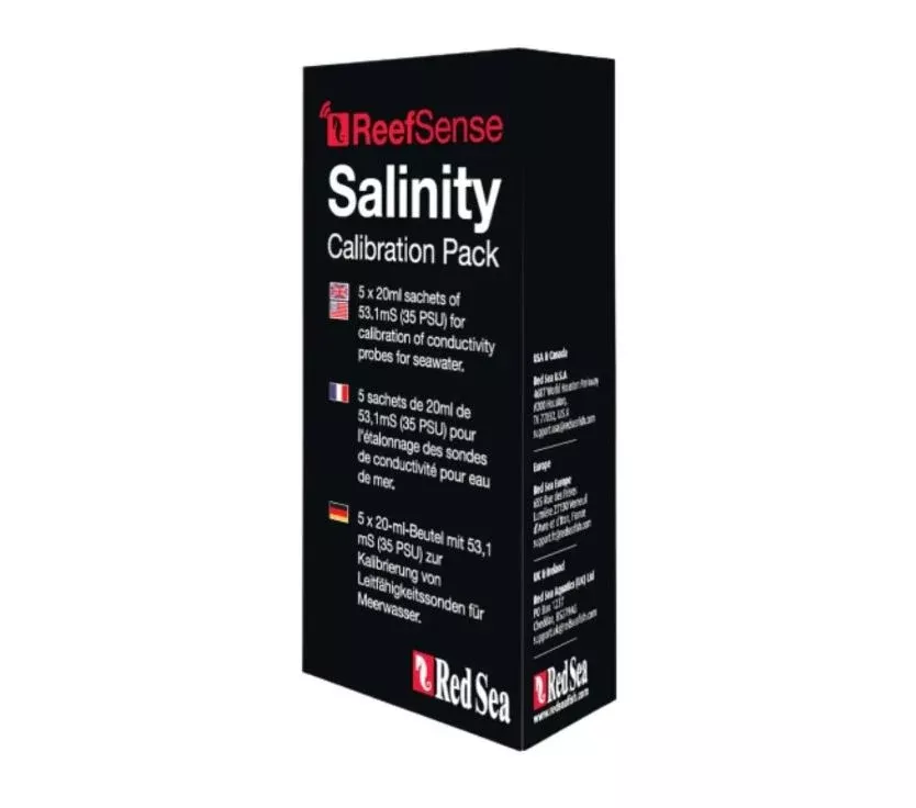 ReefSense – Calibration Solution- Salinity 53mS – 5 pack