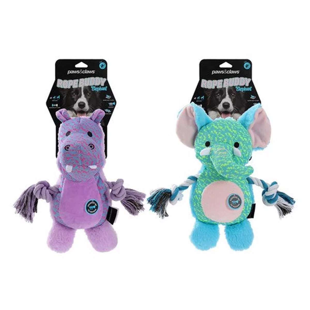 Rope Buddy Fly Knit Animals Assorted Designs