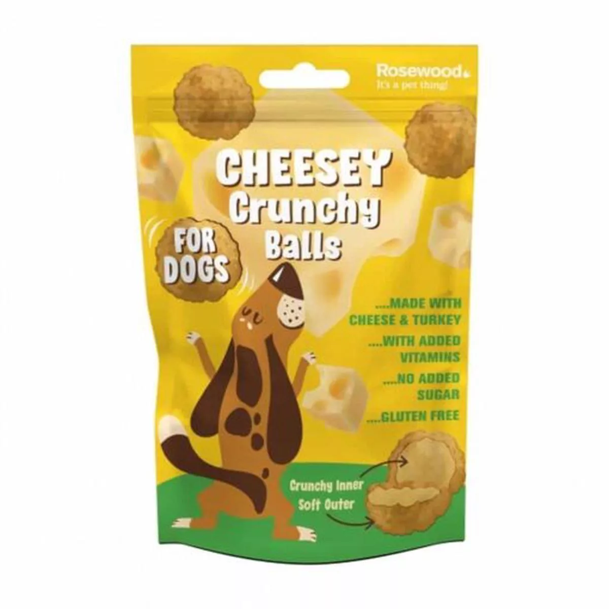Rosewood Cheesey Crunchy Meatballs 140g