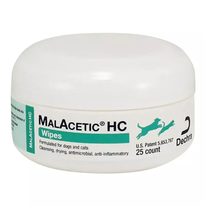 Rx MalAcetic HC Wipes, 25 ct