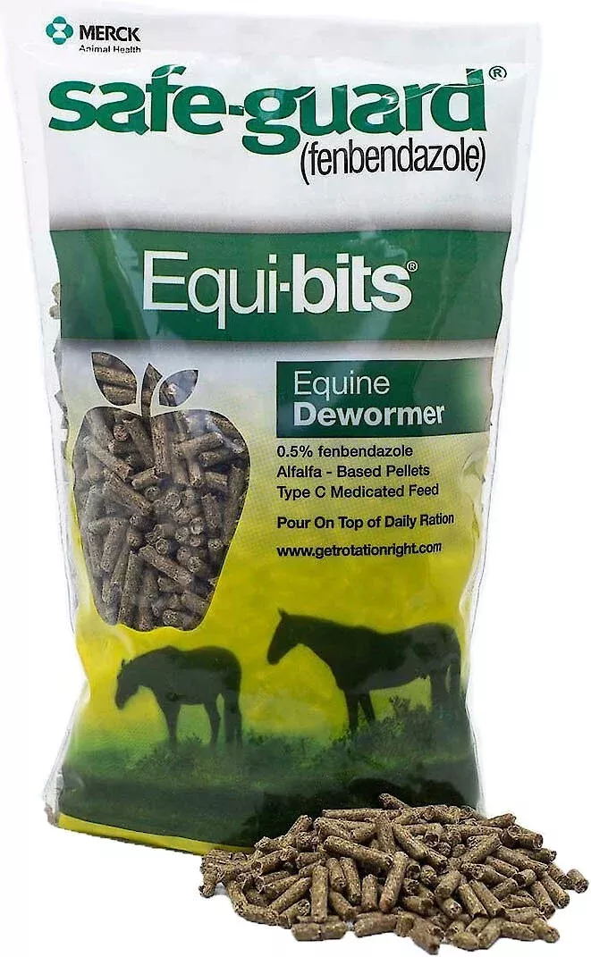 Safe-Guard Equi-bits Equine Dewormer Pellets 0.5%