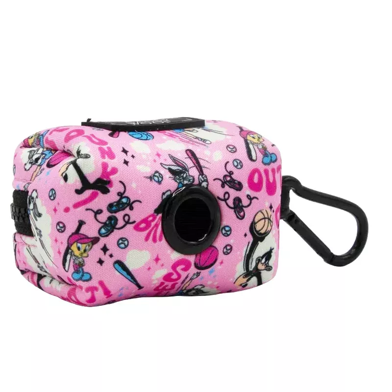 Sassy Woof Dog Waste Holder – Looney Tunes Pink