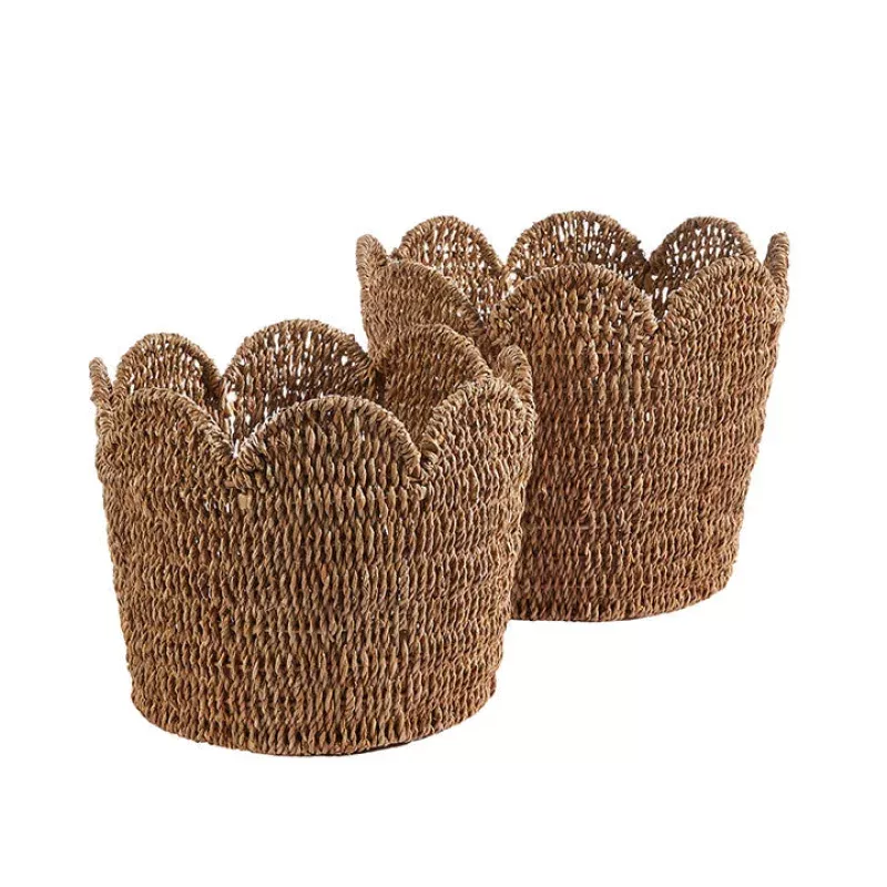Scalloped Baskets|Tall&Short&Short