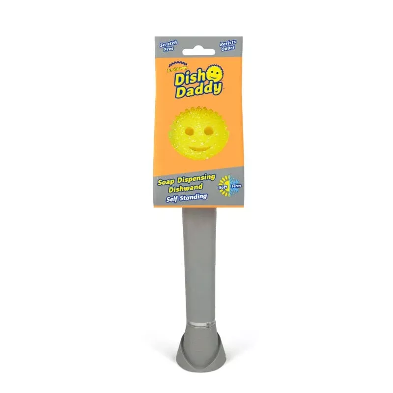 Scrub Daddy Dish Daddy Self- Standing Soap Dispensing Dishwand