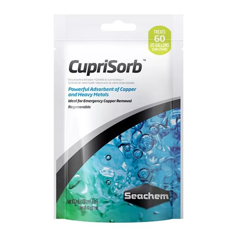 SEACHEM CUPRISORB BAG 100ML