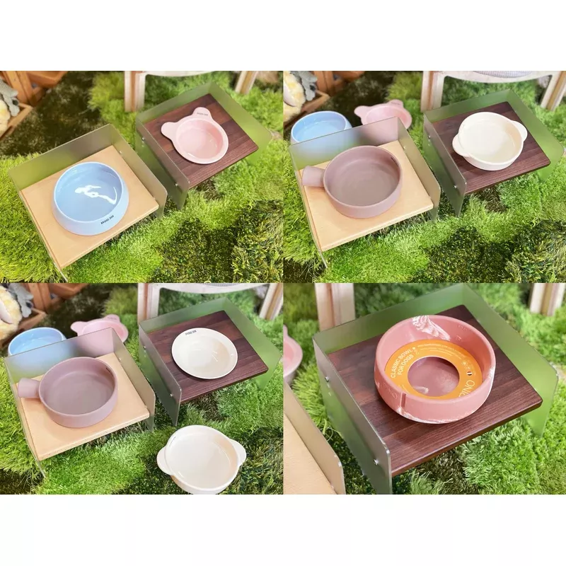 Shimanto Solid&Acrylic Adjustable Bowl Stand