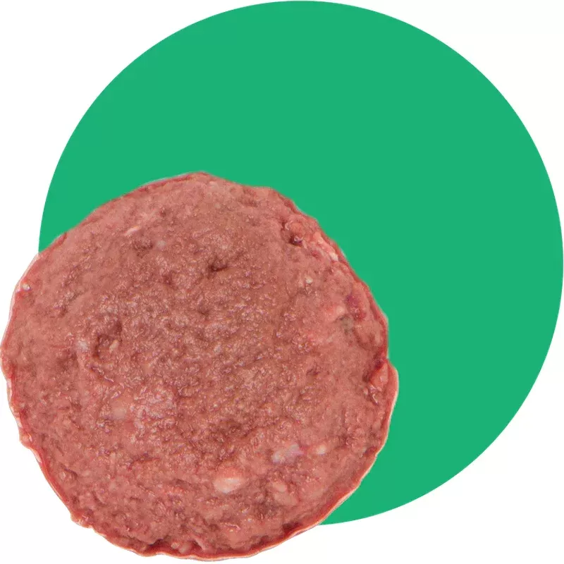smallbatch Base Blends Frozen Raw Cat & Dog Food – Lamb – 2lb Brick